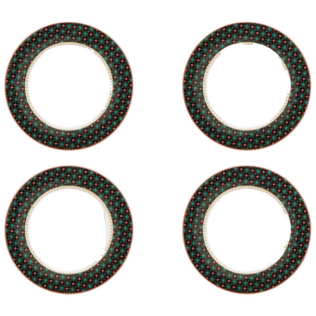 Pip Studio Berry Blues Ontbijtborden Set/4 -  ⌀23cm