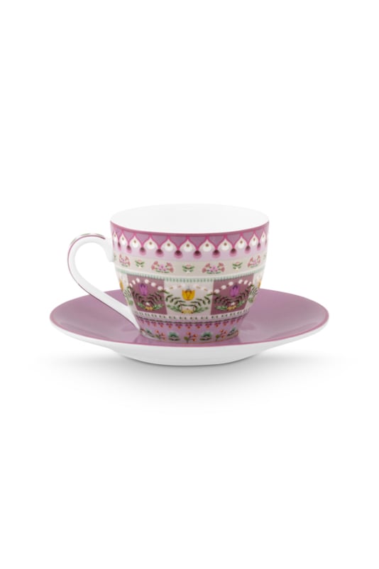 Pip Studio Lily &amp;amp; Lotus espresso cup and saucer set/2 - 120ml