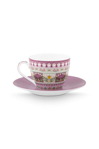 Pip Studio Lily &amp;amp; Lotus espresso cup and saucer set/2 - 120ml