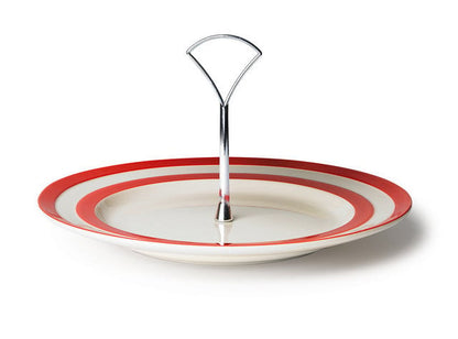 Cornishware Servierteller, rot, ⌀ 25 cm