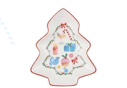 Maxwell &amp;amp; Williams Weihnachtsschale, Weihnachtsbaum-Geschenk - 13 x 16 cm