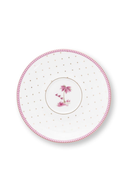 Pip Studio Jolie Pink Espresso Cup &amp;amp; Saucer Set of 2 - 120 ml