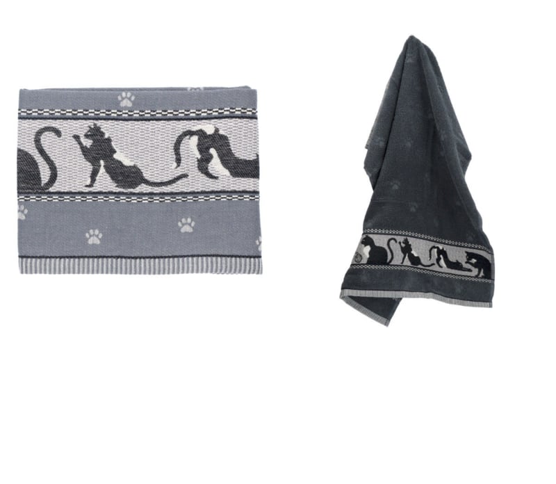 Küchenset Schloss Bunzlau Anthrazit - Katzen