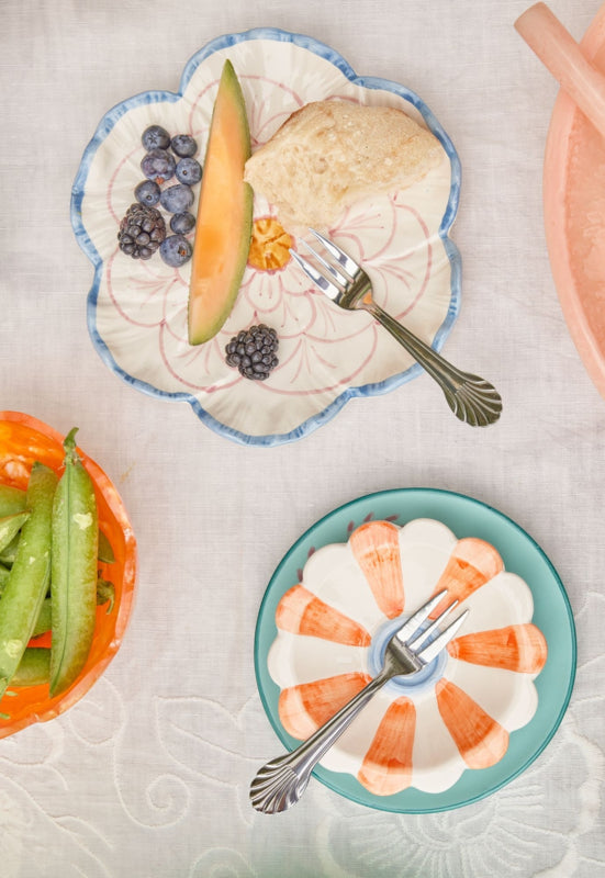 Rice by Rice Gebaksvorkjes set van vier - Zilver