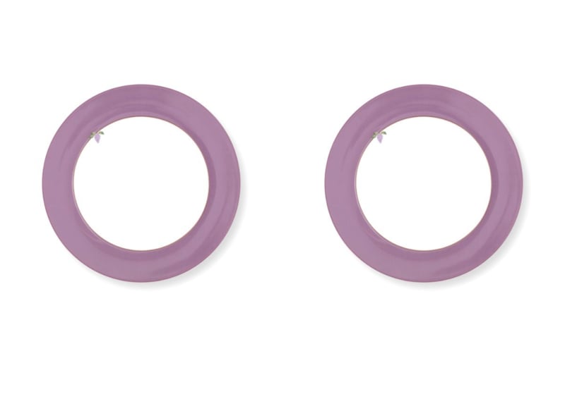 Pip Studio Lily &amp; Lotus Lilac Ontbijtborden set van twee -  ⌀23cm