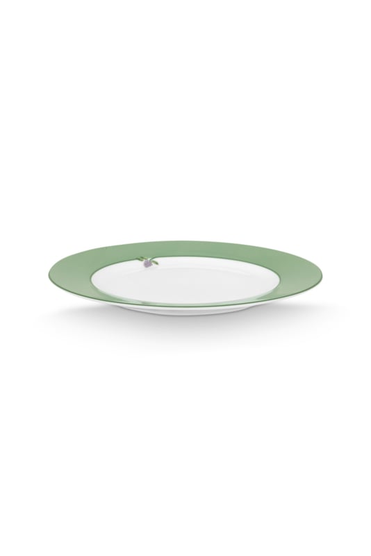 Pip Studio Lily &amp;amp; Lotus Light Green Breakfast Plate - 23cm