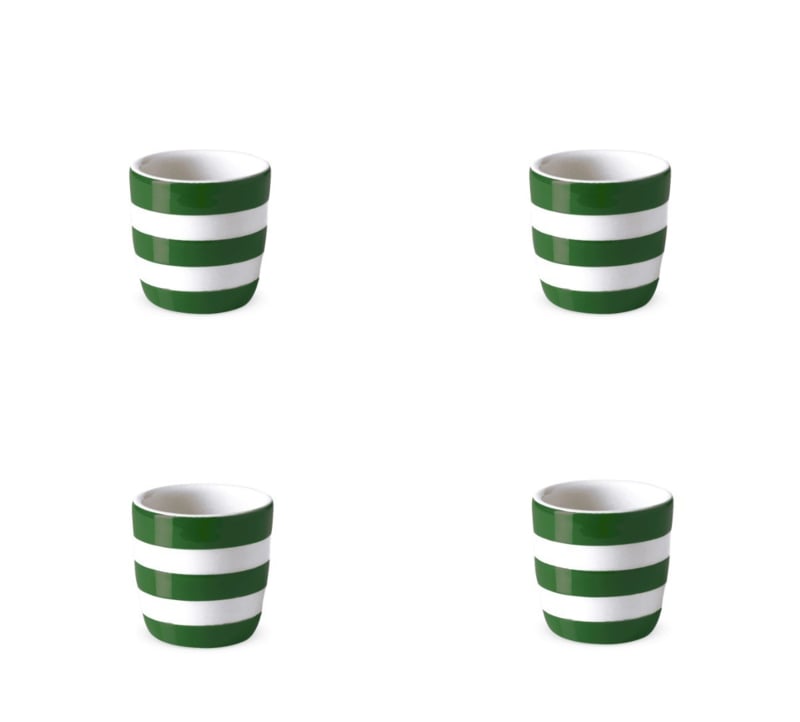 Cornishware Adder Green Eierdoppen Set/4