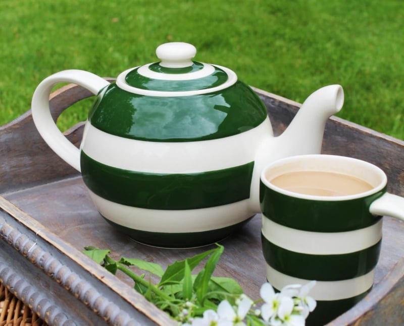 Cornishware Adder Green melkkan S - 280ml