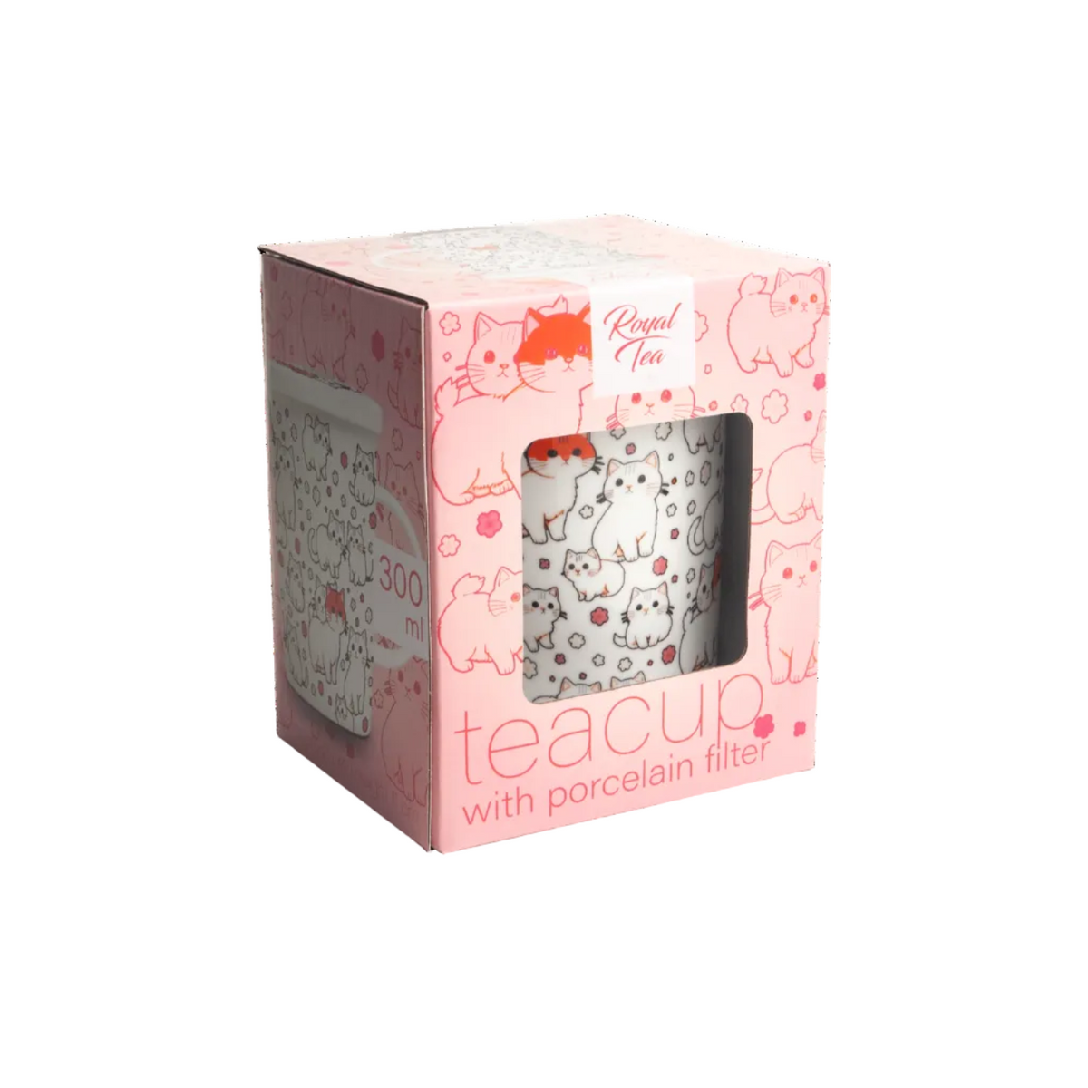 Theebeker in cadeaudoos van Edo Japan