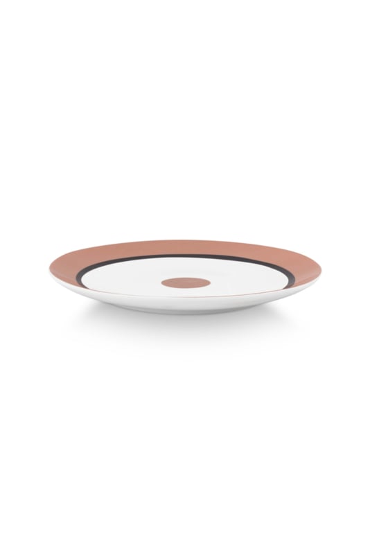 VT Wonen Circles soft Clay Pink dinerbord ⌀25.5cm