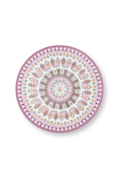 Pip Studio Lily &amp;amp; Lotus Cake Plate Lilac - ⌀17cm
