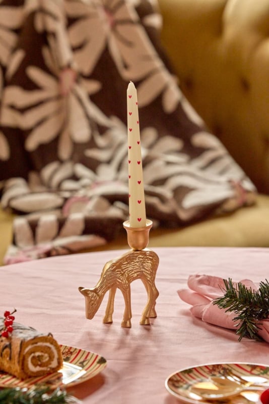 Rice by Rice Candle Holder Deer small - H:14cm