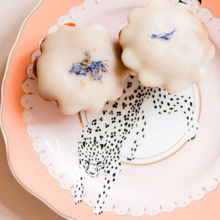 Yvonne Ellen London Gebaksbord Cheetah - ⌀16cm