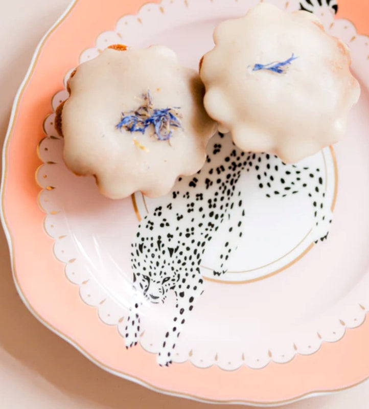 Yvonne Ellen London Gebaksbord Luipaard -  ⌀16cm