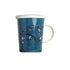 Theebeker blauw met witte bloemen van Edo Japan Magnolia Blue