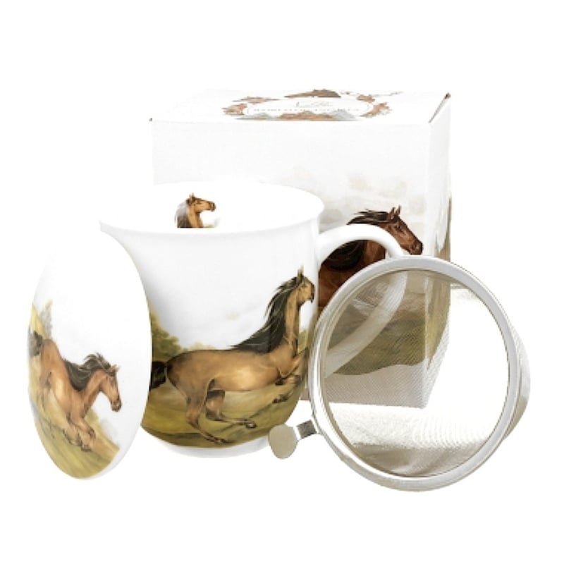 Duo Gifts Horse World Paard Theeset - 400ml