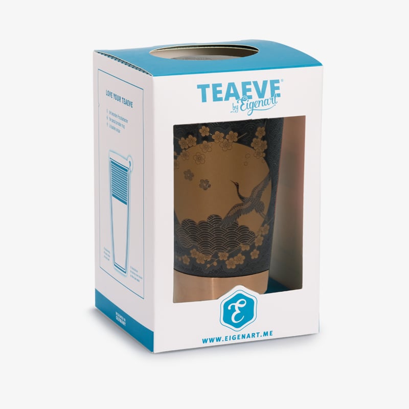 Eigenart TeaEve Komorebi Zwart - Theebeker 350ml