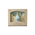 Rice Baby Dinner Set Ocean – 4-delige set met 3-vaks bord, tuitbeker en bestek in blauw met oceaan-illustratie, in cadeauverpakking