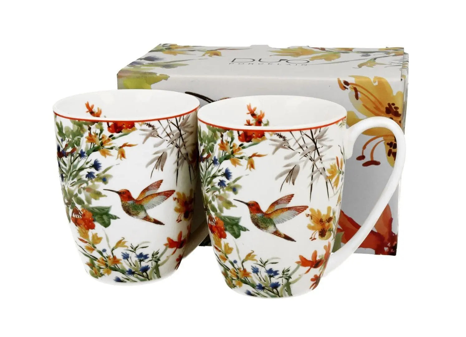 Set van 2 mokken in cadeaudoos van Duo Gifts Linnea