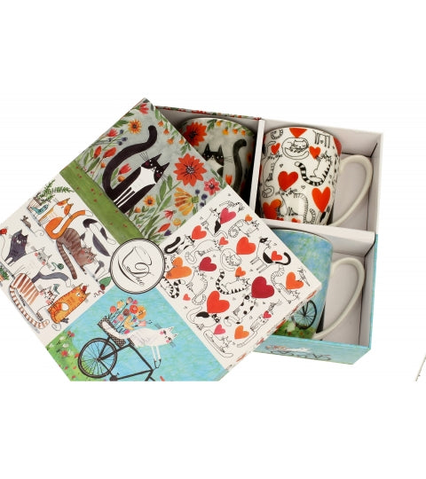 Kattenmokken Set van 4 – Duo Gifts | Cadeaudoos