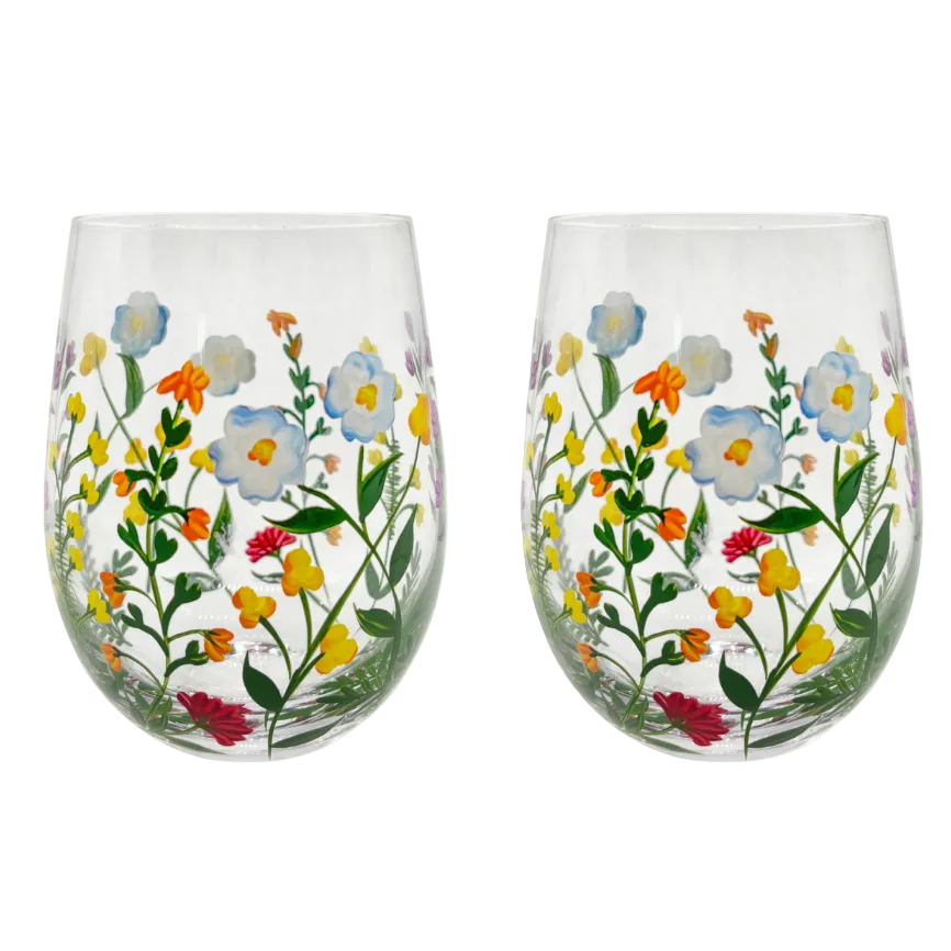 Livellara Milano Meadowsweet Tumbler Glazen set van 2 - 450ml