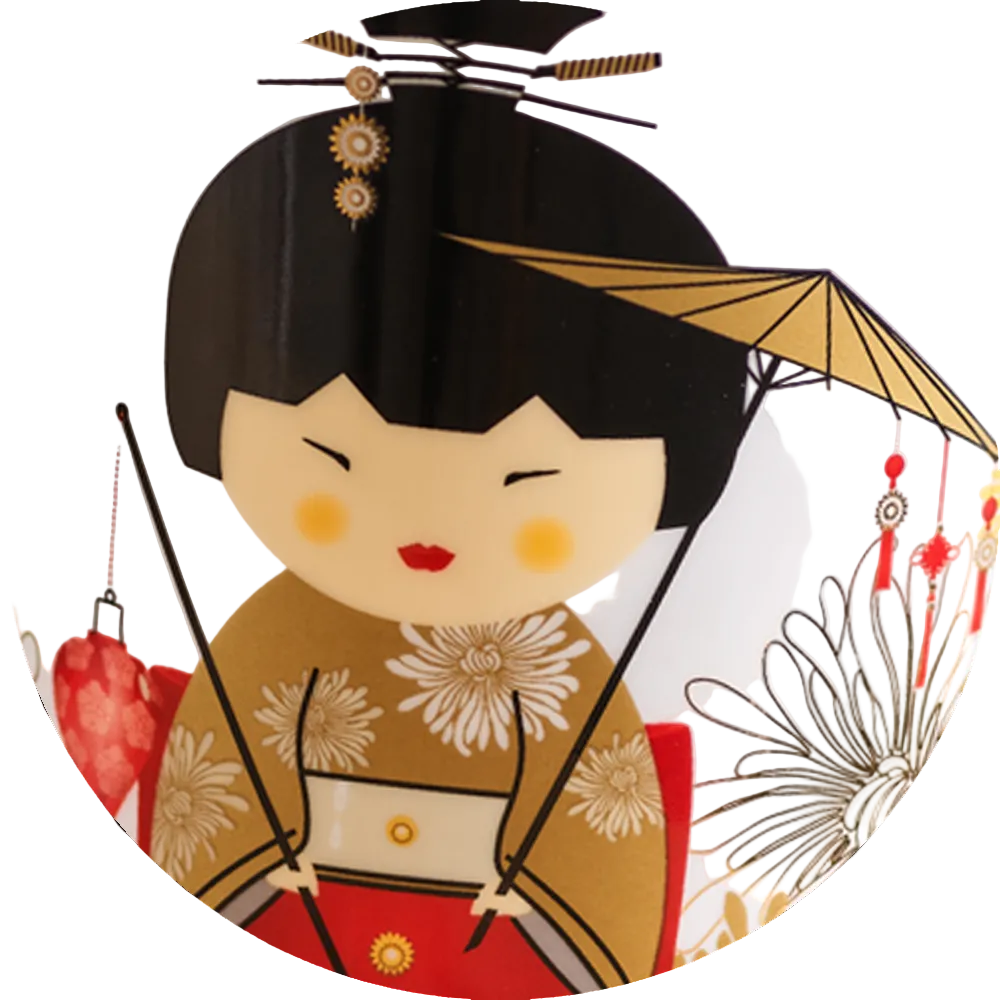 Eigenart Cupti Becher "Geisha Gold" - 500ml
