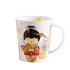 Mok - Cupti Eigenart - Geisha - inhoud 500ml - Alleen handwas - Lichtgewicht porselein