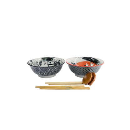 Tokyo Design Asakusa Ramen Kom Ninja Set/2 – 1250 ml zijkant