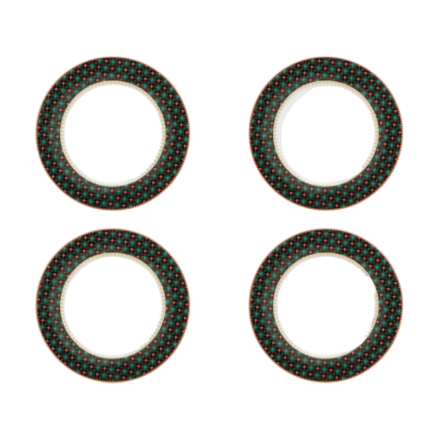 pip studio berry blues ontbijtborden set van vier diameter 23cm porselein