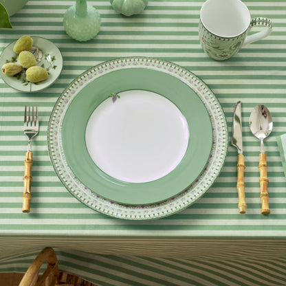 Pip Studio Lily &amp; Lotus dinerbord lichtgroen – Ø26,5
