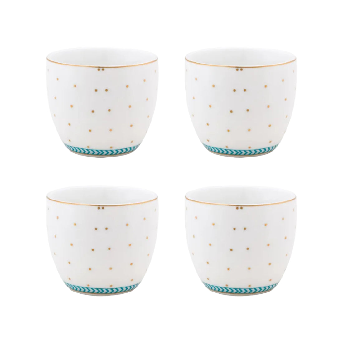 Pip Studio servies eierdoppen Jolie wit