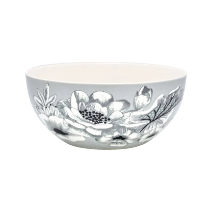 Greengate Felicity kom grijs met bloemen