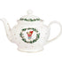 Greengate Joanni Theepot Wit met gouden sterren muisje en hulst inhoud 1000ml