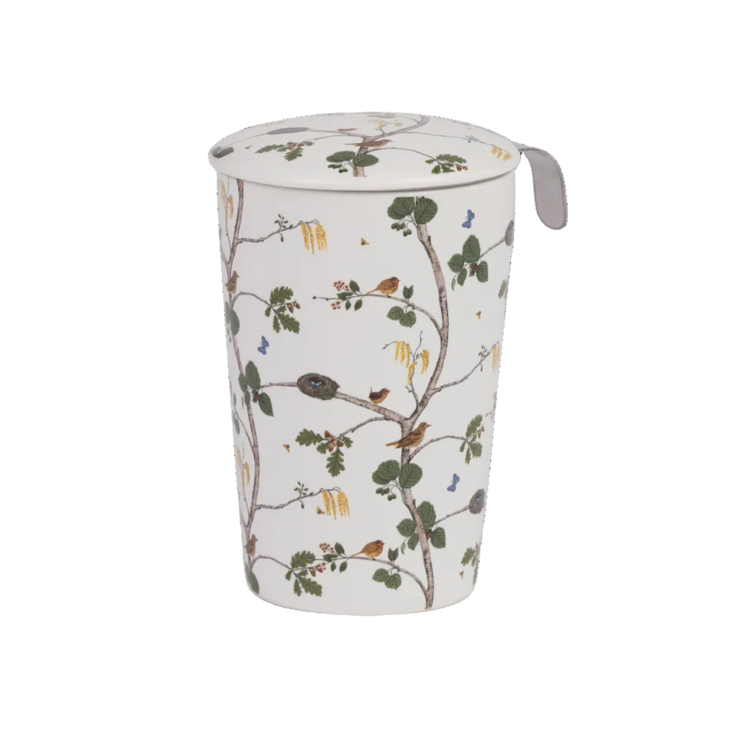 Eigenart Teaeve Merla double-walled tea mug birds and branches 350 ml