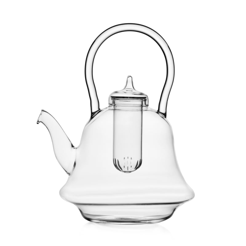 Glazen theepot van borosilicaat glas Ichendorf Milano Folk