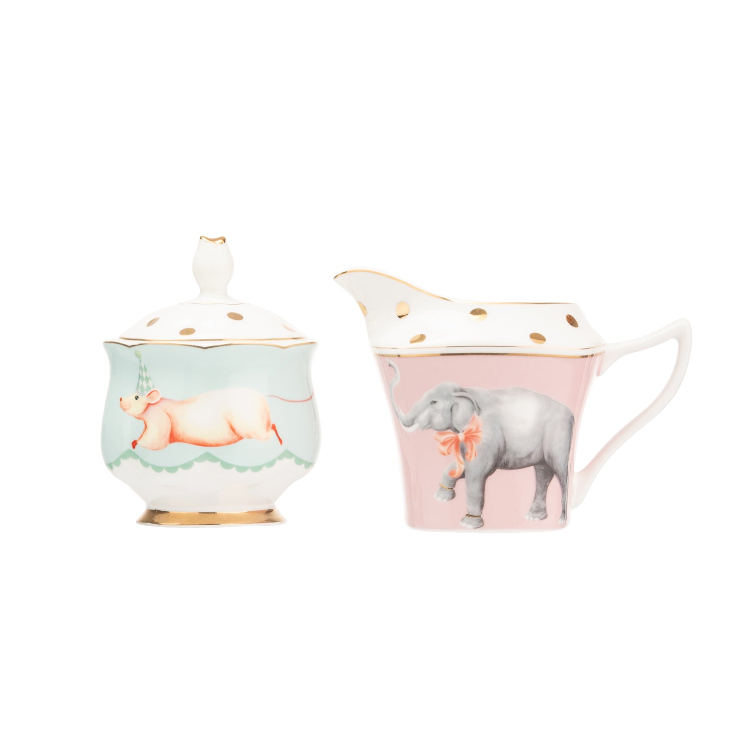 Yvonne Ellen London Theeset – Theepot, Melkkannetje &amp; Suikerpot