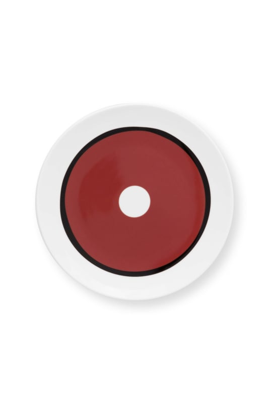 VT Wonen Circles Erdroter Kuchenteller - ⌀18cm