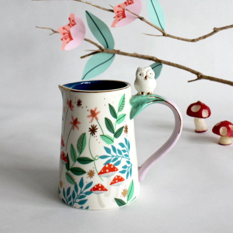 House of Disaster milk jug Owl - 200ml - Gift box