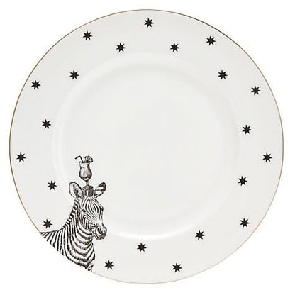 Yvonne Ellen Gebaksbord Zebra - ⌀16cm