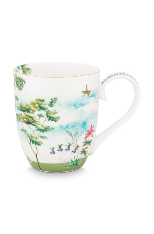 Pip Studio Jolie White Set of 2 Mugs - 450ml