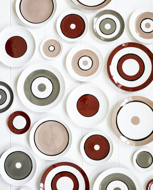 VT Wonen Circles Erdroter Kuchenteller - ⌀18cm