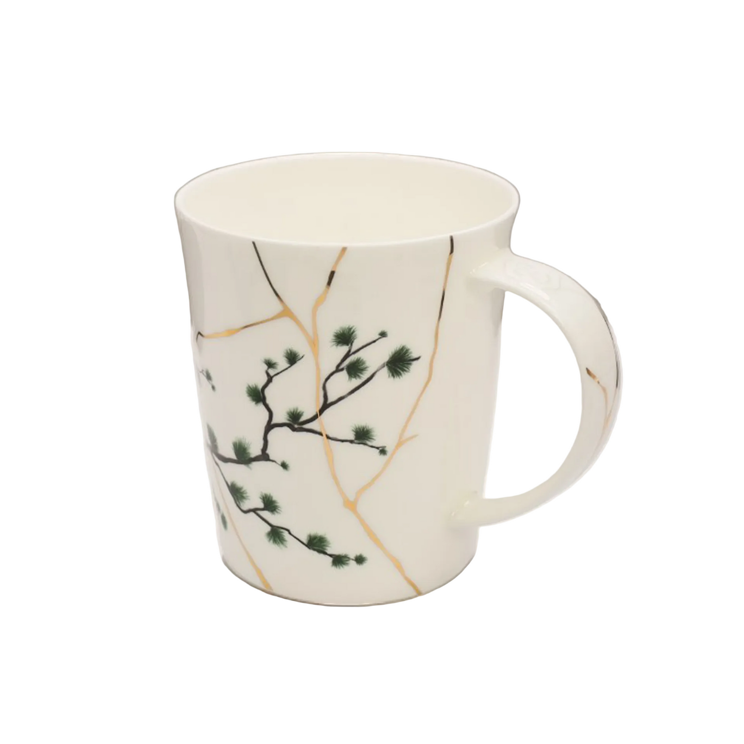 Mok Akashi Pine Eigenart Cupti - inhoud 500ml - Alleen handwas vanwege de gouden accenten