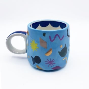 House of Disaster "I Work Hard Cat" - Mok - 300ml - Cadeaudoos