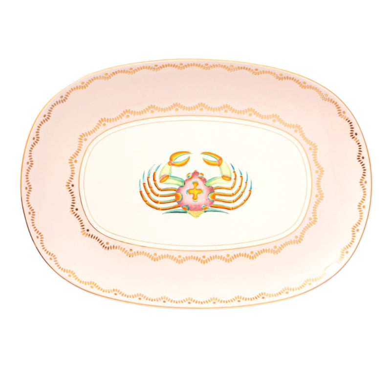 Yvonne Ellen London Serveerschaal Krab - 34cm x 24cm