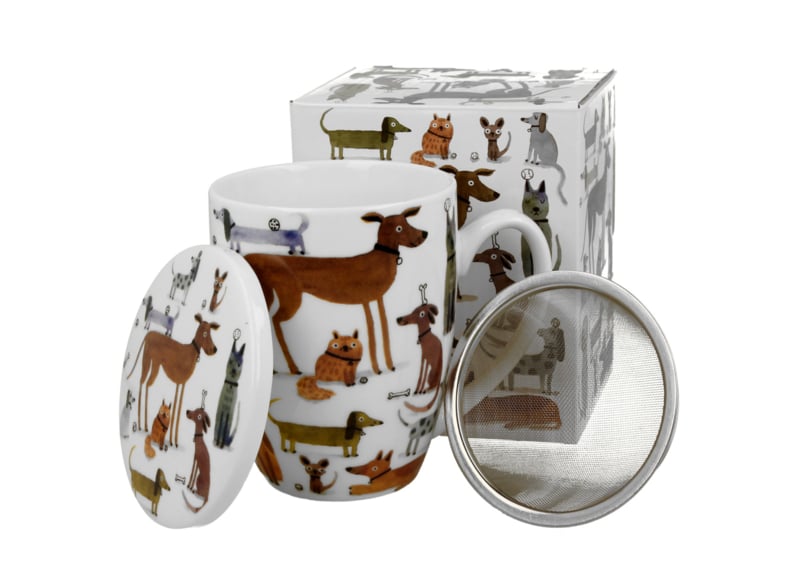 Duo Dogs World "Various dogs" Theeset Hond  - 360ml