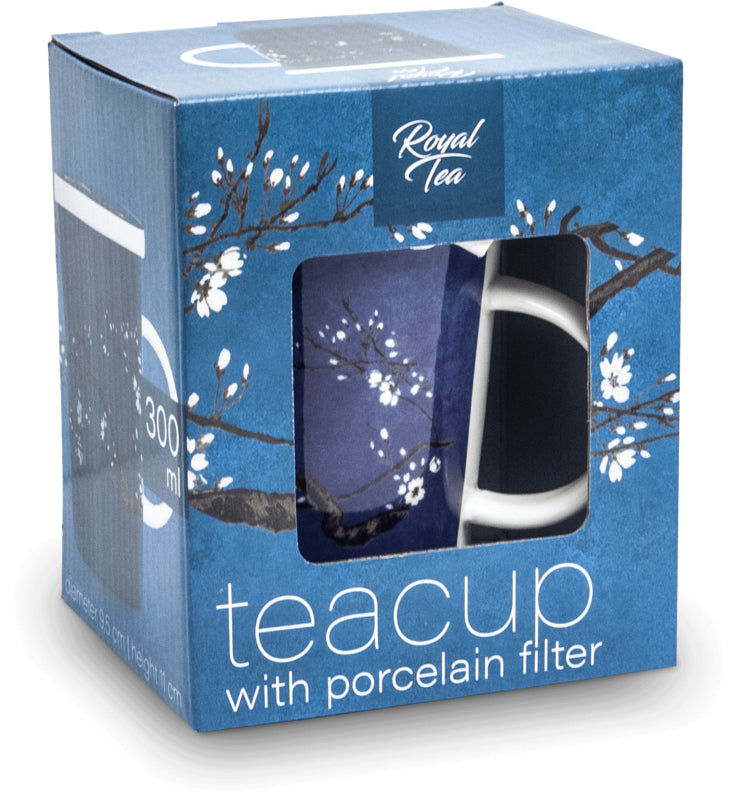 Edo Japan Theemok Set Magnolia Blue - 300ml