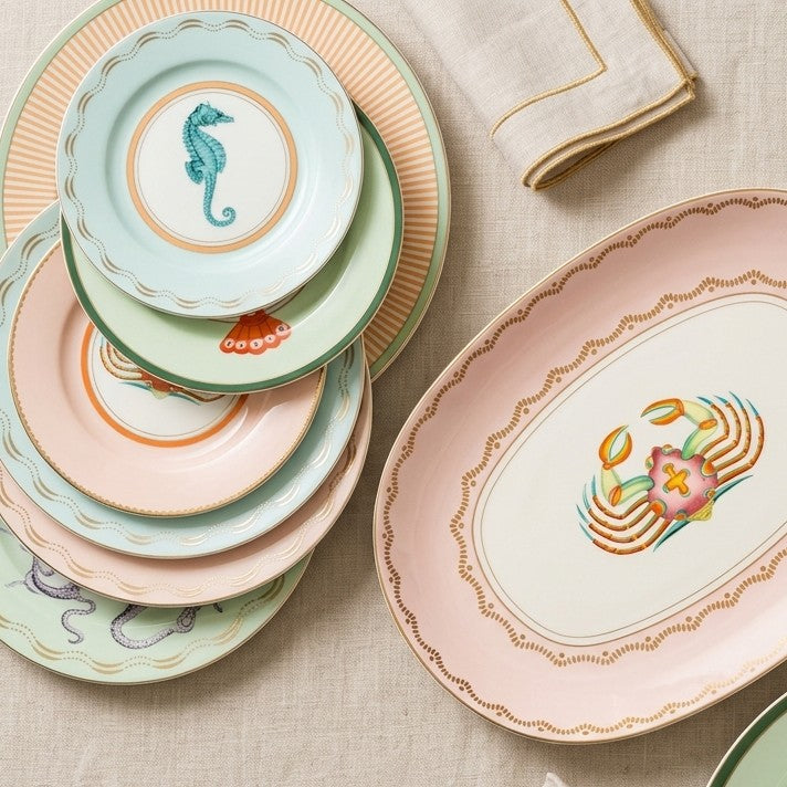 Yvonne Ellen Under the Sea Servies Bundel 9-delig