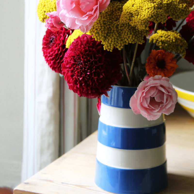 Cornishware Cornishblue Vase Medium - 18cm