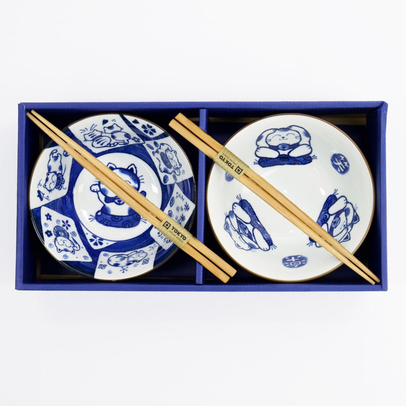 Tokyo Design Tayo bowl Kawaii Cat set/2 - 500ml