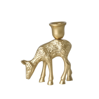 Rice by Rice Candle Holder Deer small - H:14cm